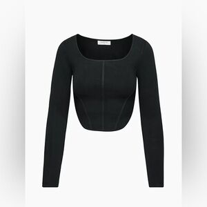 Babaton
Sculpt Knit Bustier Longsleeve